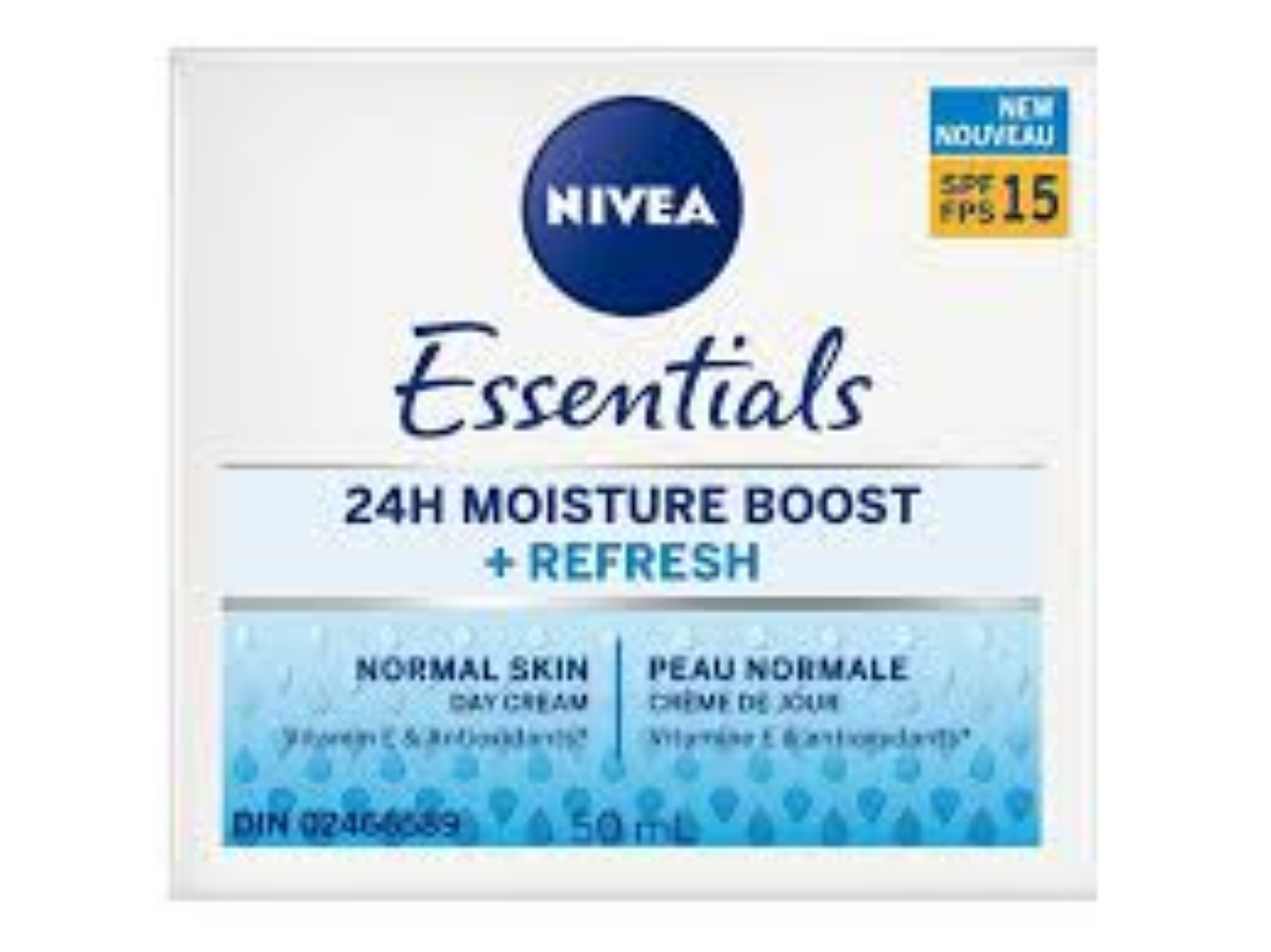NIVEA ESSENTIAL DAY CREAM SPF 15 50ML